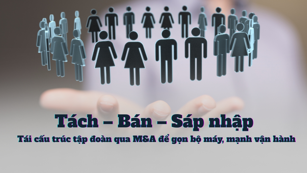 Restructuring the Group through M&A: "Split - Sell - Merge" to Streamline the Organization and Stronger Operations